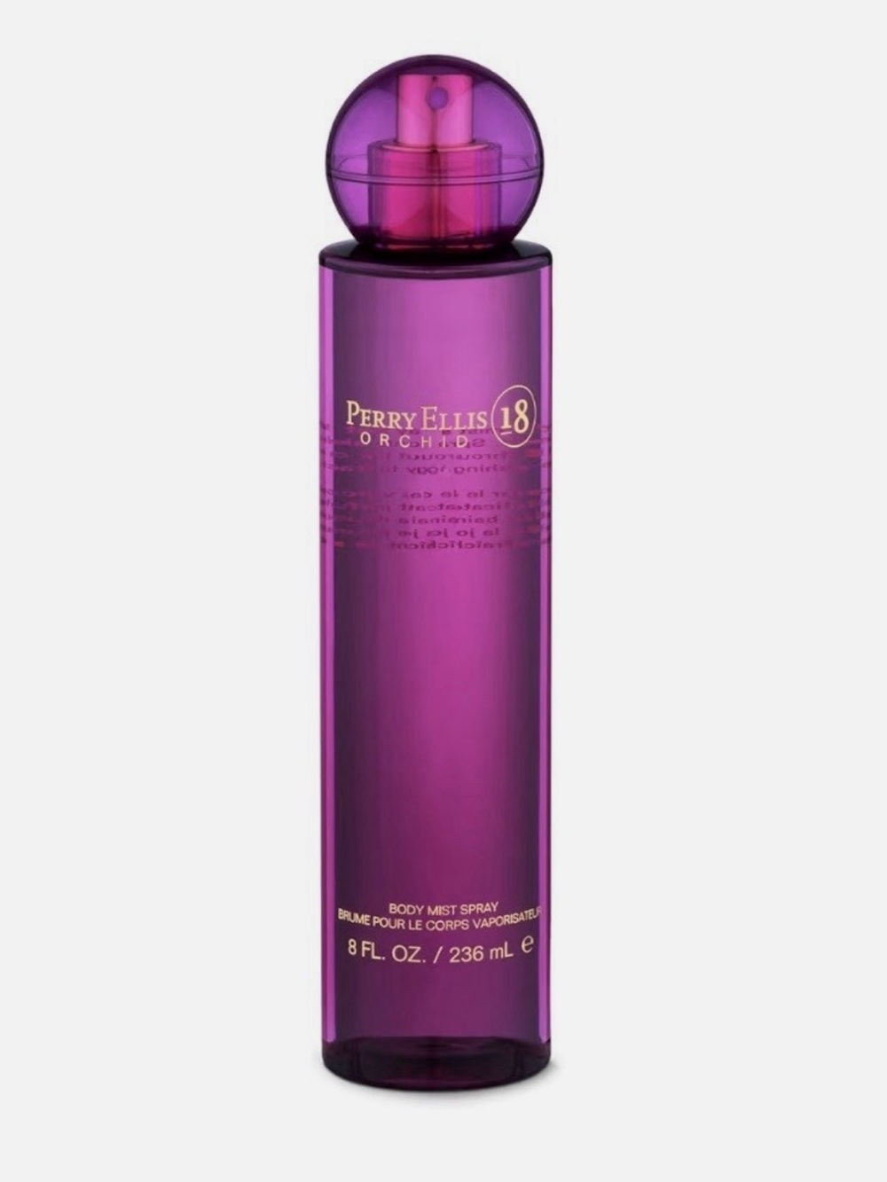 Perry Ellis 18 Orchid Body Mist Spray 8oz